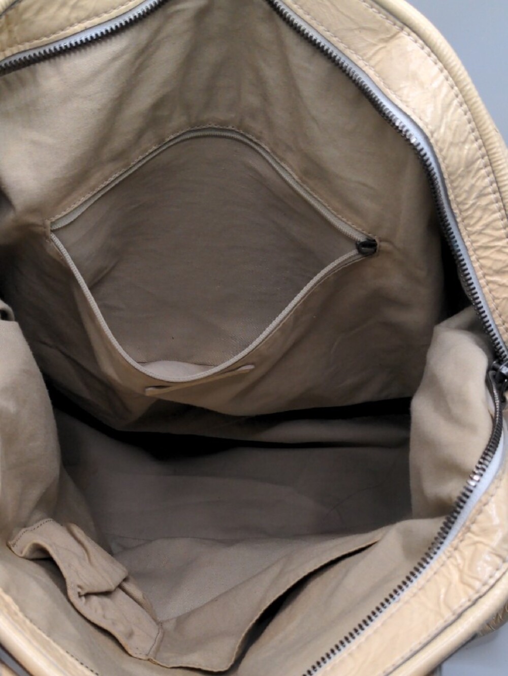 Givenchy Nightingale Large Ivory Cream Leather Satchel Shoulder Bag - Picture 13 of 13